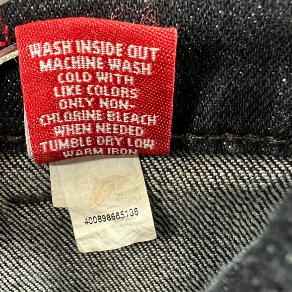 Elle Womens Jeans 10 Regular Indigo Blue Denim Mid Rise Pockets Stretch NWT - Picture 8 of 13